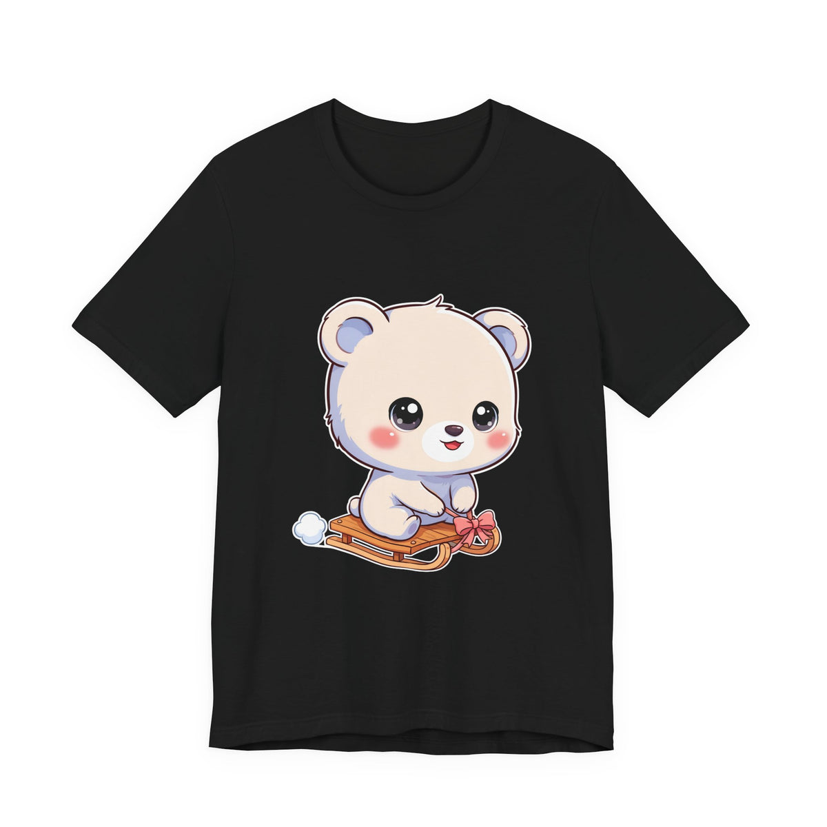 Kawaii Polar Bear T-Shirt for Cozy Winter Days