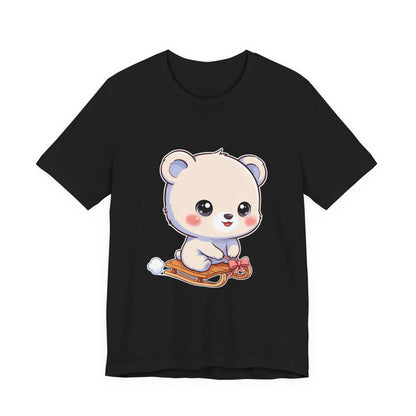 Kawaii Polar Bear T-Shirt for Cozy Winter Days