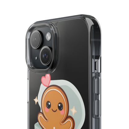 Gingerbread Man Phone Case – Kawaii Holiday Gift