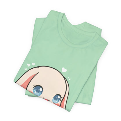 Kawaii Sushi Bunny T-Shirt for Cute Foodie Fans