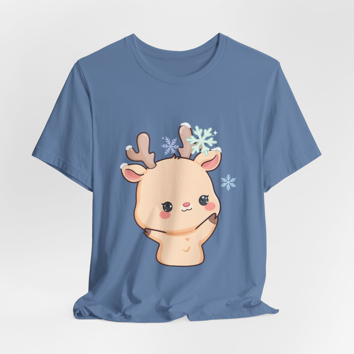 Kawaii Reindeer T-Shirt for Cute Winter Outfits