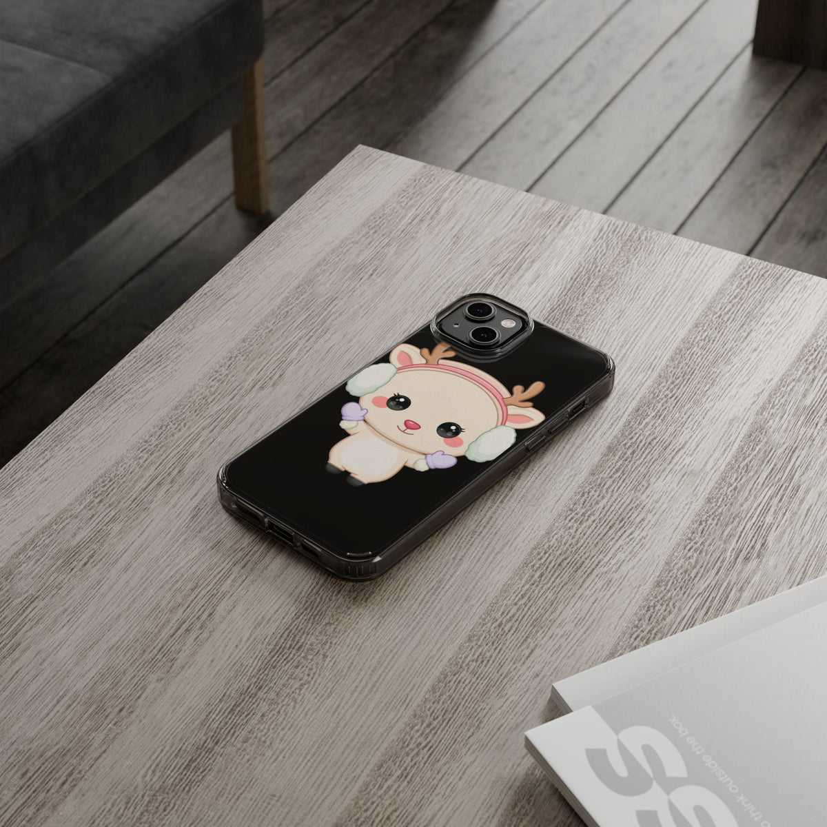 Kawaii Reindeer Phone Case for Cozy Cute Style