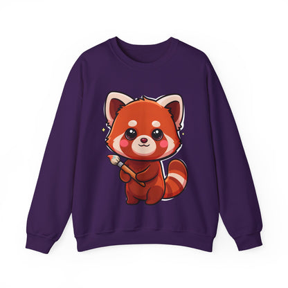 Kawaii Red Panda Sweatshirt for Creative Animal Lovers