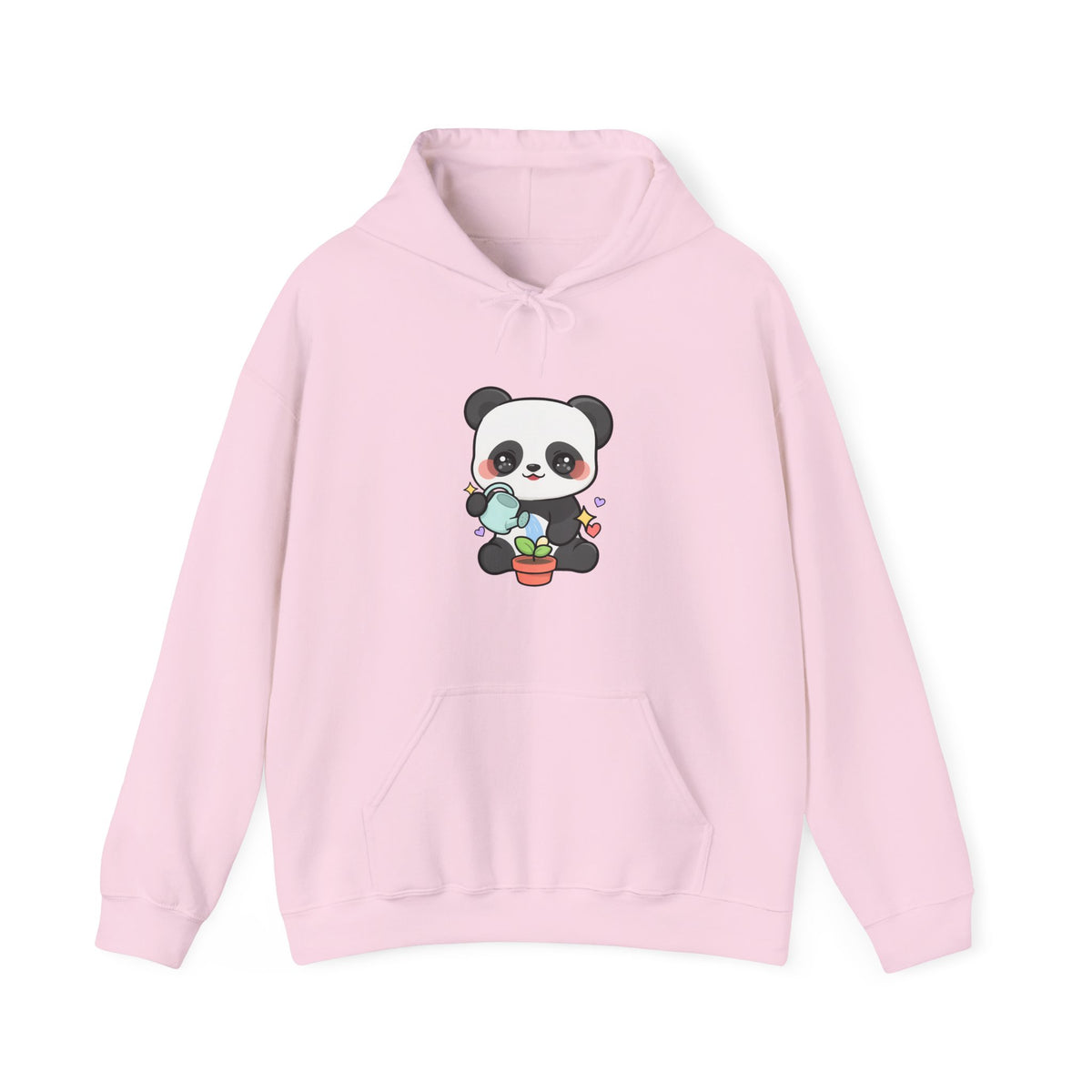 Kawaii Panda Hoodie, Cute Plant Lover Gift