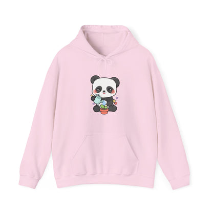 Kawaii Panda Hoodie, Cute Plant Lover Gift