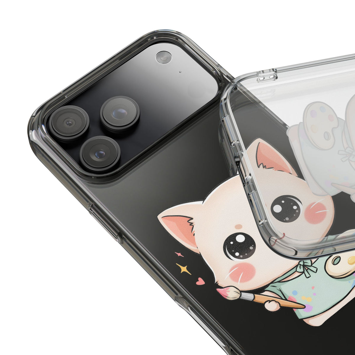 Kawaii Cat Phone Case for Creative Cat Lovers