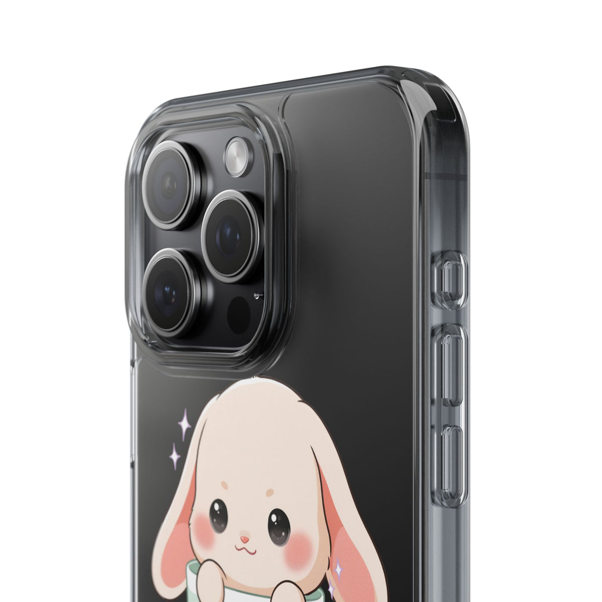Kawaii Bunny Phone Case, Cute Teacup Rabbit