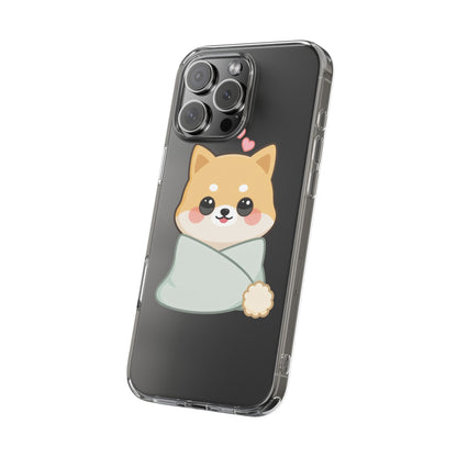 Kawaii Shiba Inu Phone Case, Cozy Valentine Gift