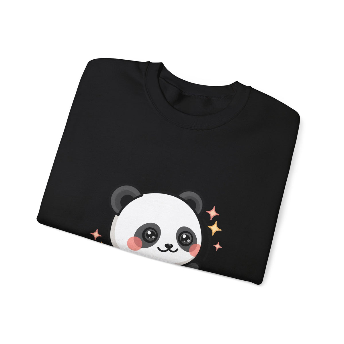 Kawaii Panda Skateboard Sweatshirt, Cute Chibi Panda