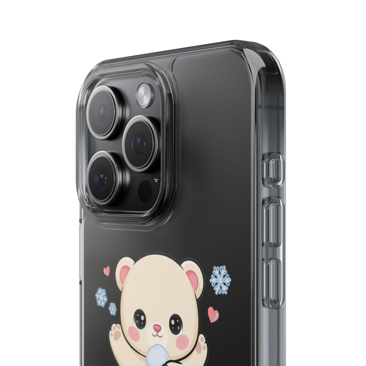 Kawaii Polar Bear Phone Case for Cute Animal Fans