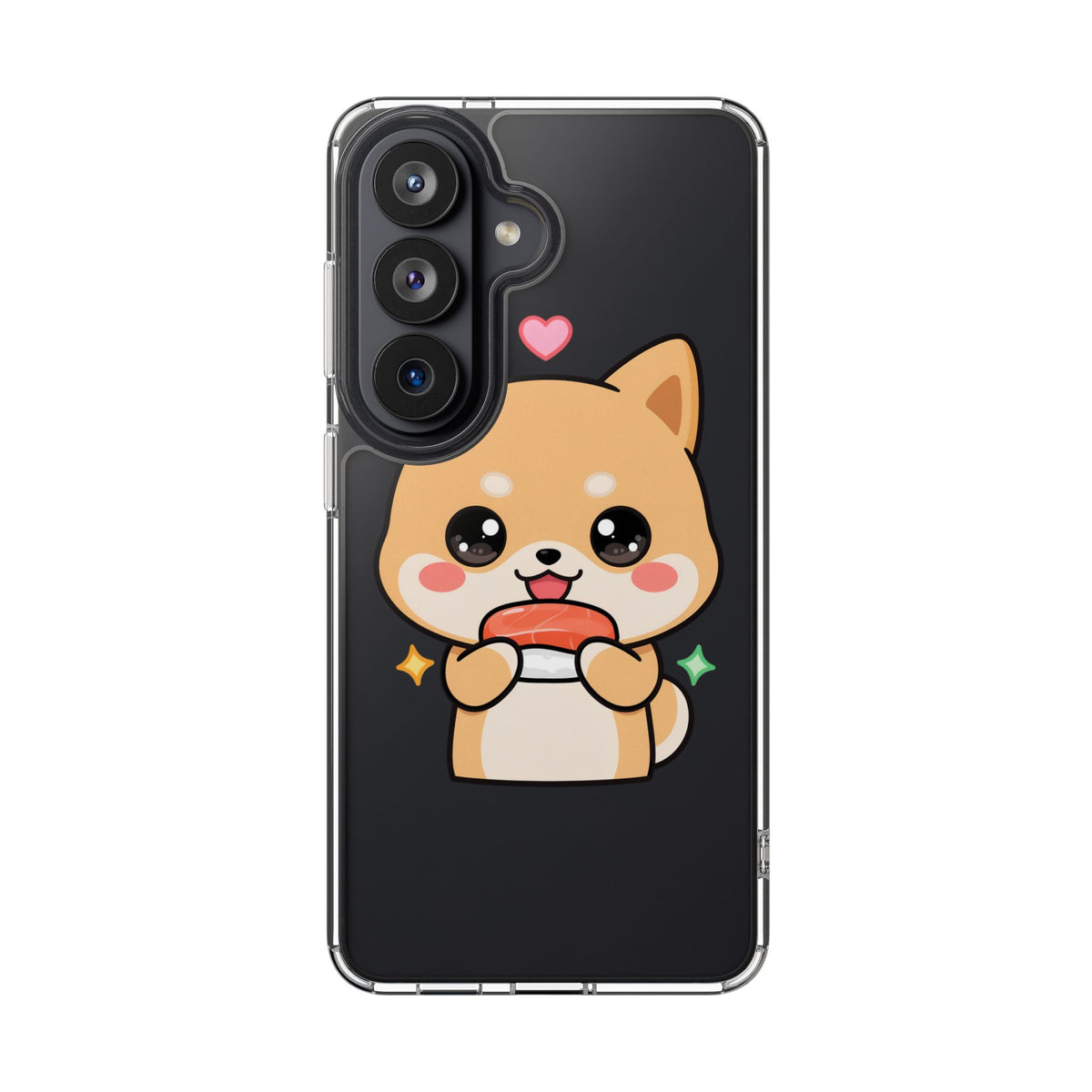Kawaii Shiba Inu Phone Case for Sushi Lovers