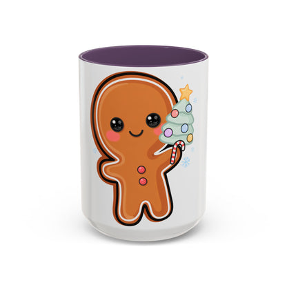Gingerbread Christmas Mug – Cute Holiday Accent Coffee Mug