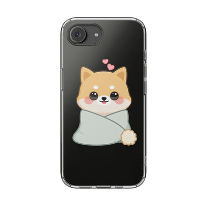 Kawaii Shiba Inu Phone Case, Cozy Valentine Gift