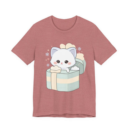 Arctic Fox Gift Tee, Cute Kawaii Birthday Present
