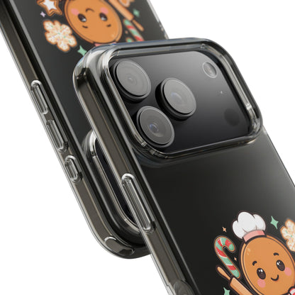 Gingerbread Christmas Phone Case for Holiday Baking Fans