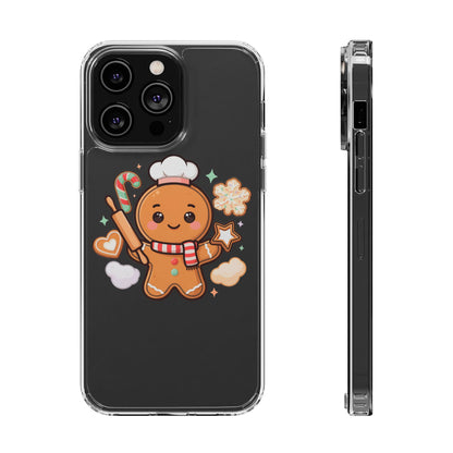 Gingerbread Christmas Phone Case for Holiday Baking Fans