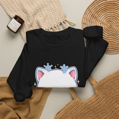 Kawaii Arctic Fox Sweatshirt for Cute Winter Animal Lovers