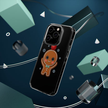 Christmas Gingerbread Phone Case, Cute Kawaii Holiday Gift