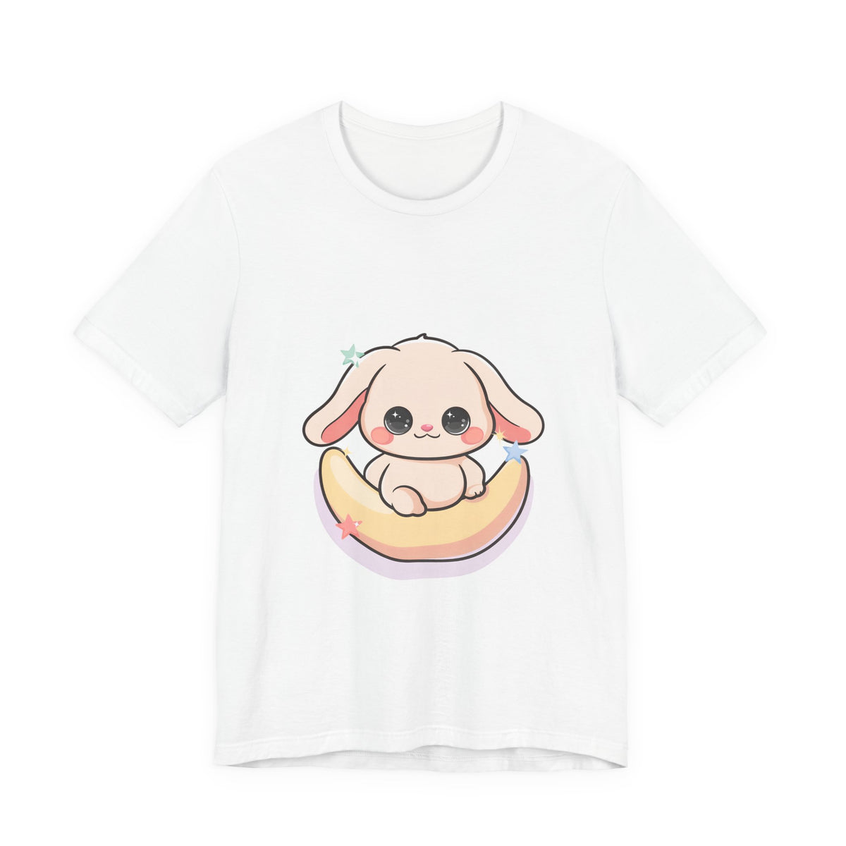 Kawaii Bunny Moon T-Shirt for Cute Style Lovers