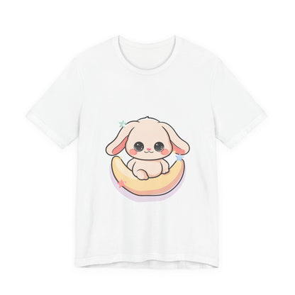 Kawaii Bunny Moon T-Shirt for Cute Style Lovers