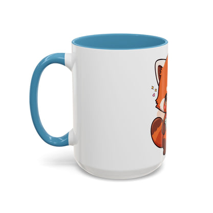 Red Panda Gamer Accent Coffee Mug for Cozy Desk Setups