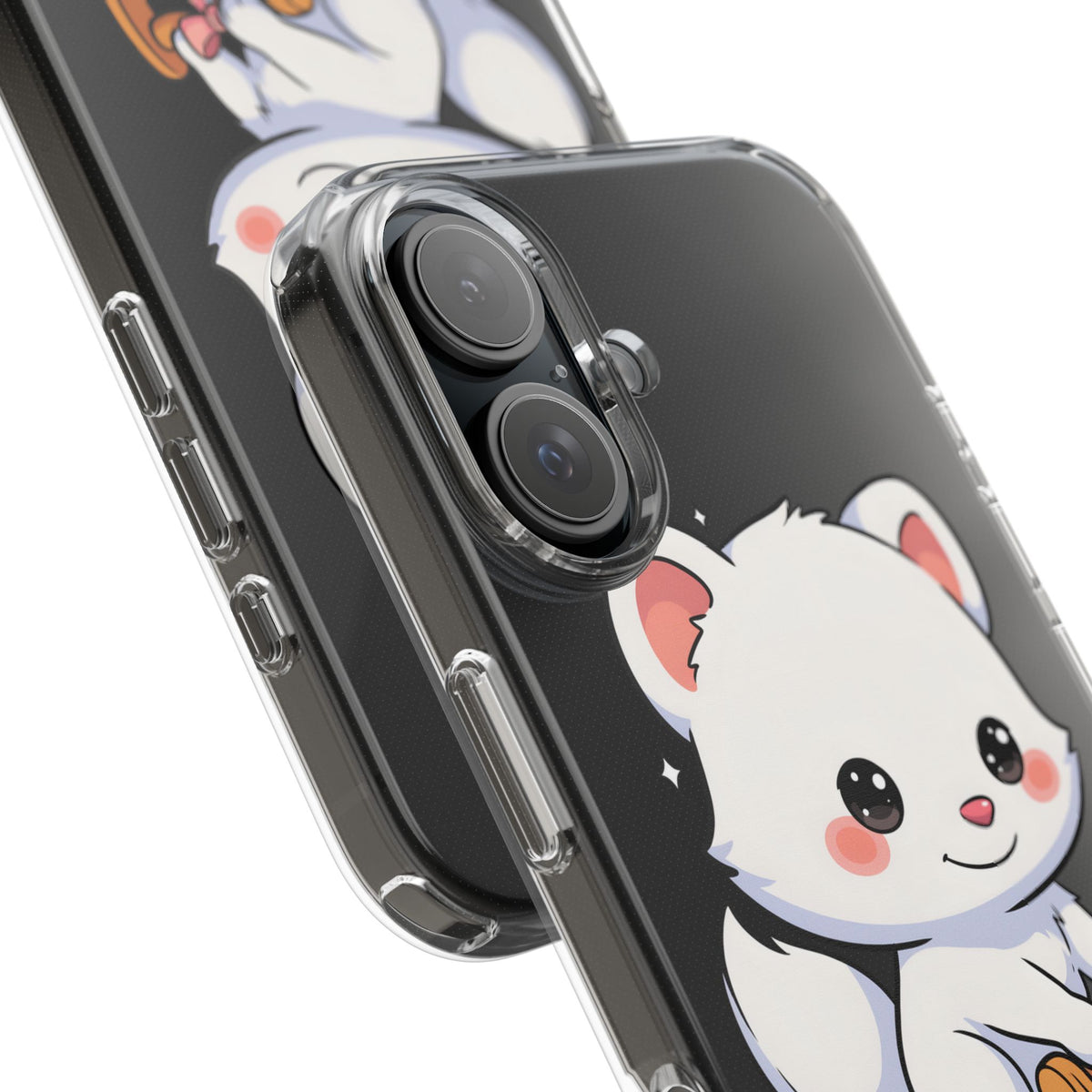 Kawaii Arctic Fox Phone Case for Cute Animal Lovers