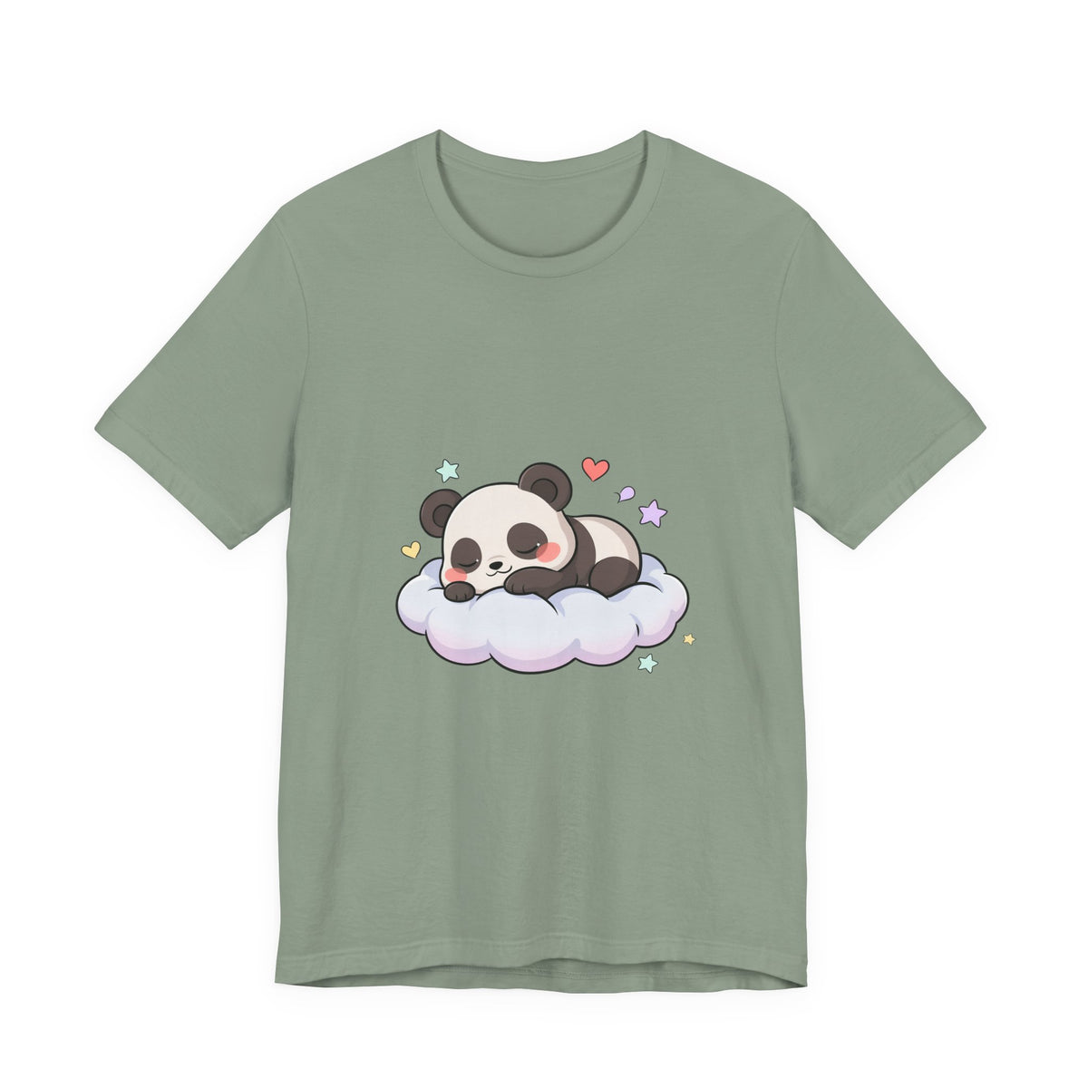 Sleeping Panda T-Shirt, Cute Kawaii Gift for Panda Lovers