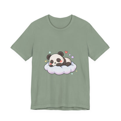 Sleeping Panda T-Shirt, Cute Kawaii Gift for Panda Lovers