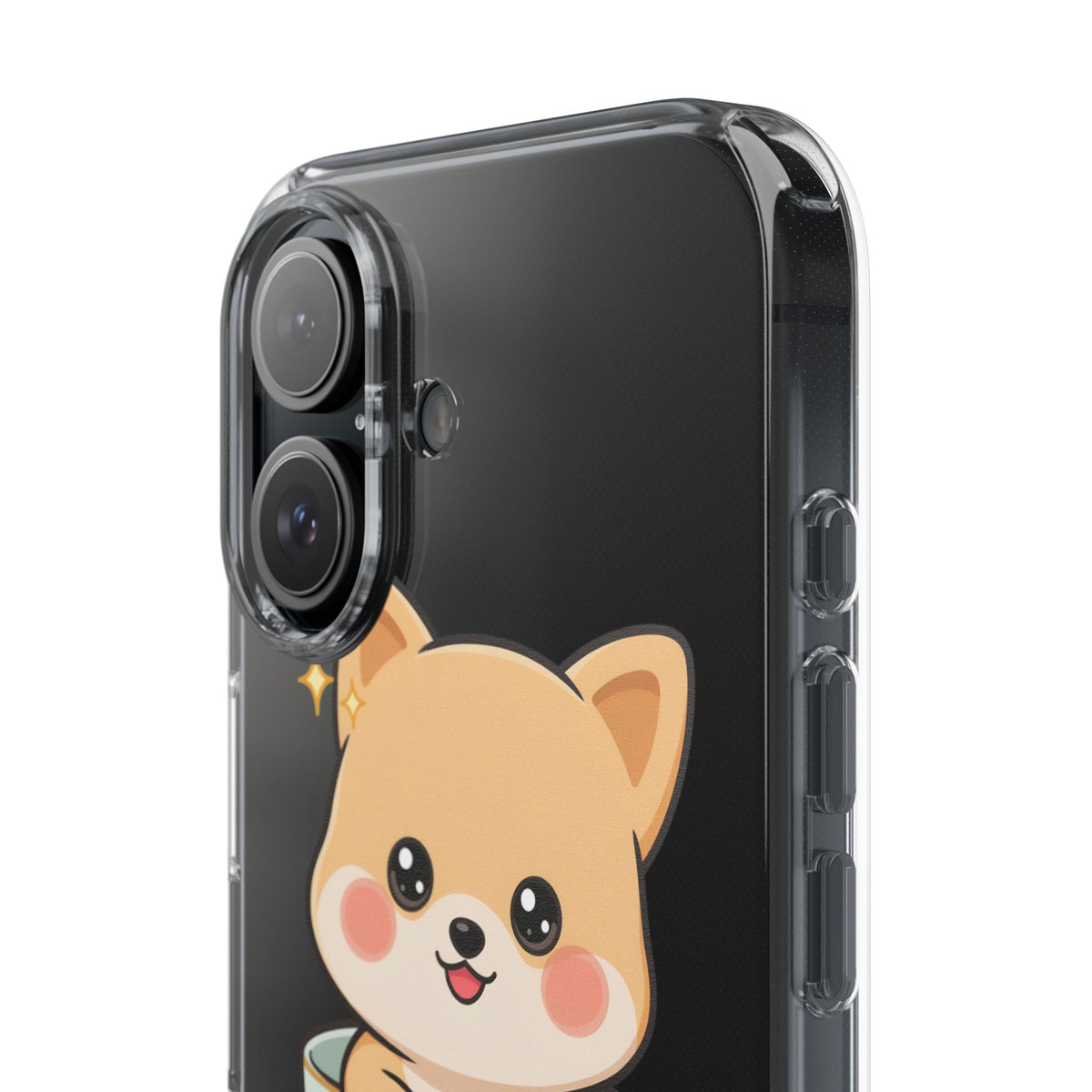 Kawaii Shiba Inu Phone Case – Cute Puppy in a Teacup