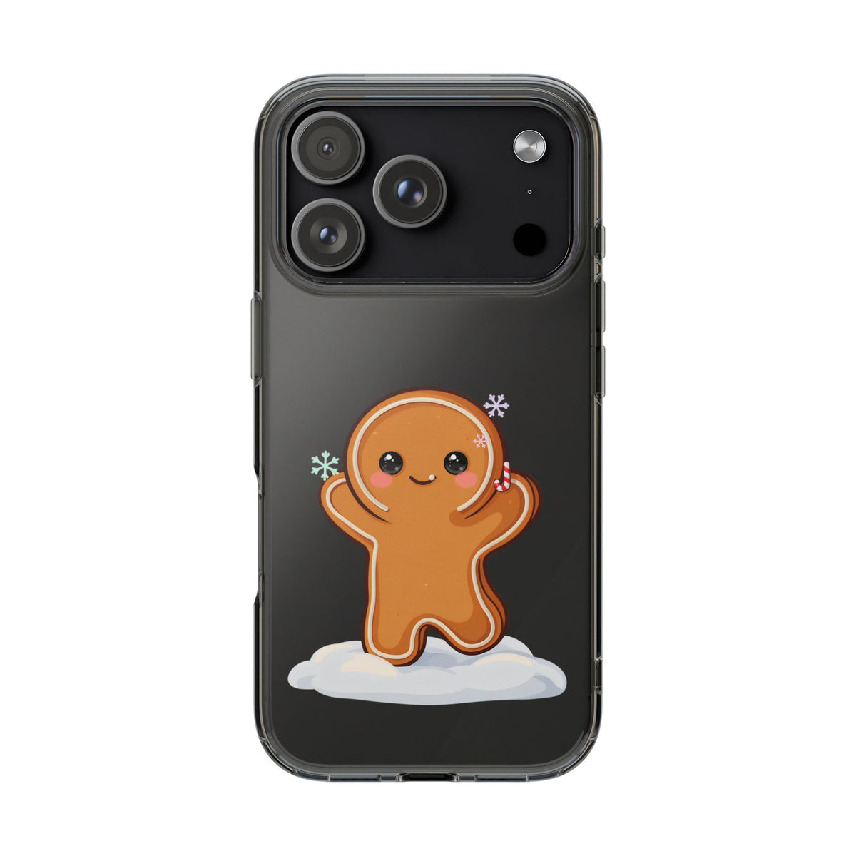Kawaii Gingerbread Phone Case for Cozy Holiday Fans