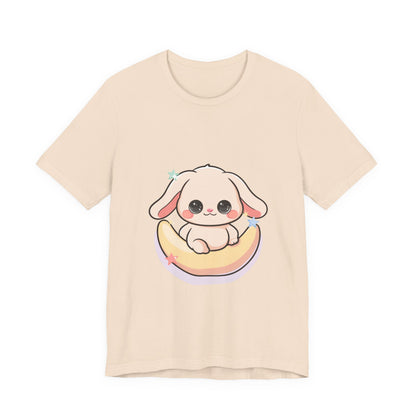 Kawaii Bunny Moon T-Shirt for Cute Style Lovers