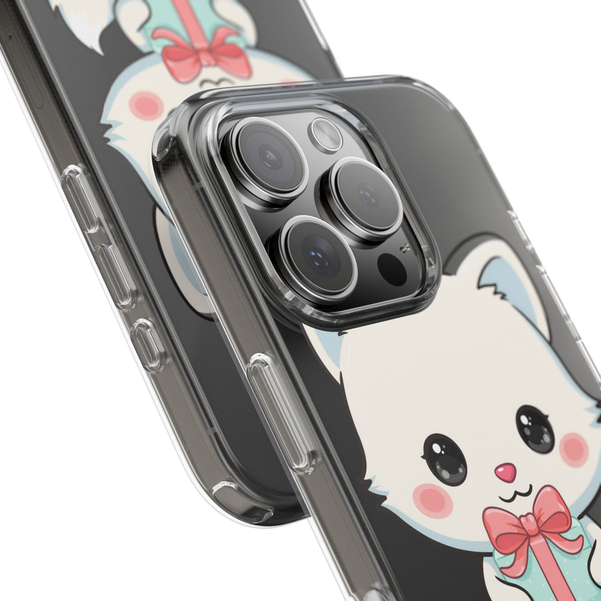 Kawaii Arctic Fox Phone Case with Gift