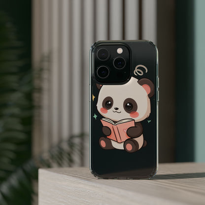 Kawaii Panda Phone Case for Cozy Reading Breaks