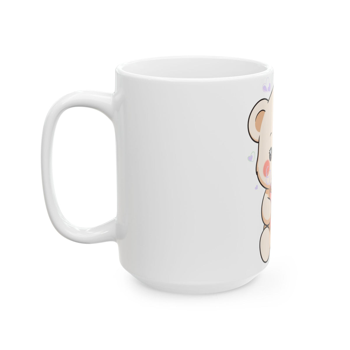 Hot Cocoa Bear Mug, Cute Winter Gift for Cozy Sips