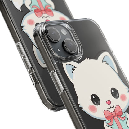 Kawaii Arctic Fox Phone Case with Gift