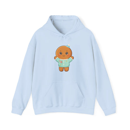 Kawaii Gingerbread Hoodie for Cozy Christmas Cheer
