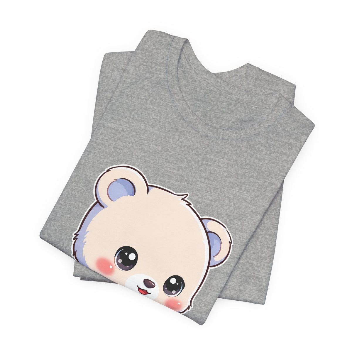 Kawaii Polar Bear T-Shirt for Cozy Winter Days