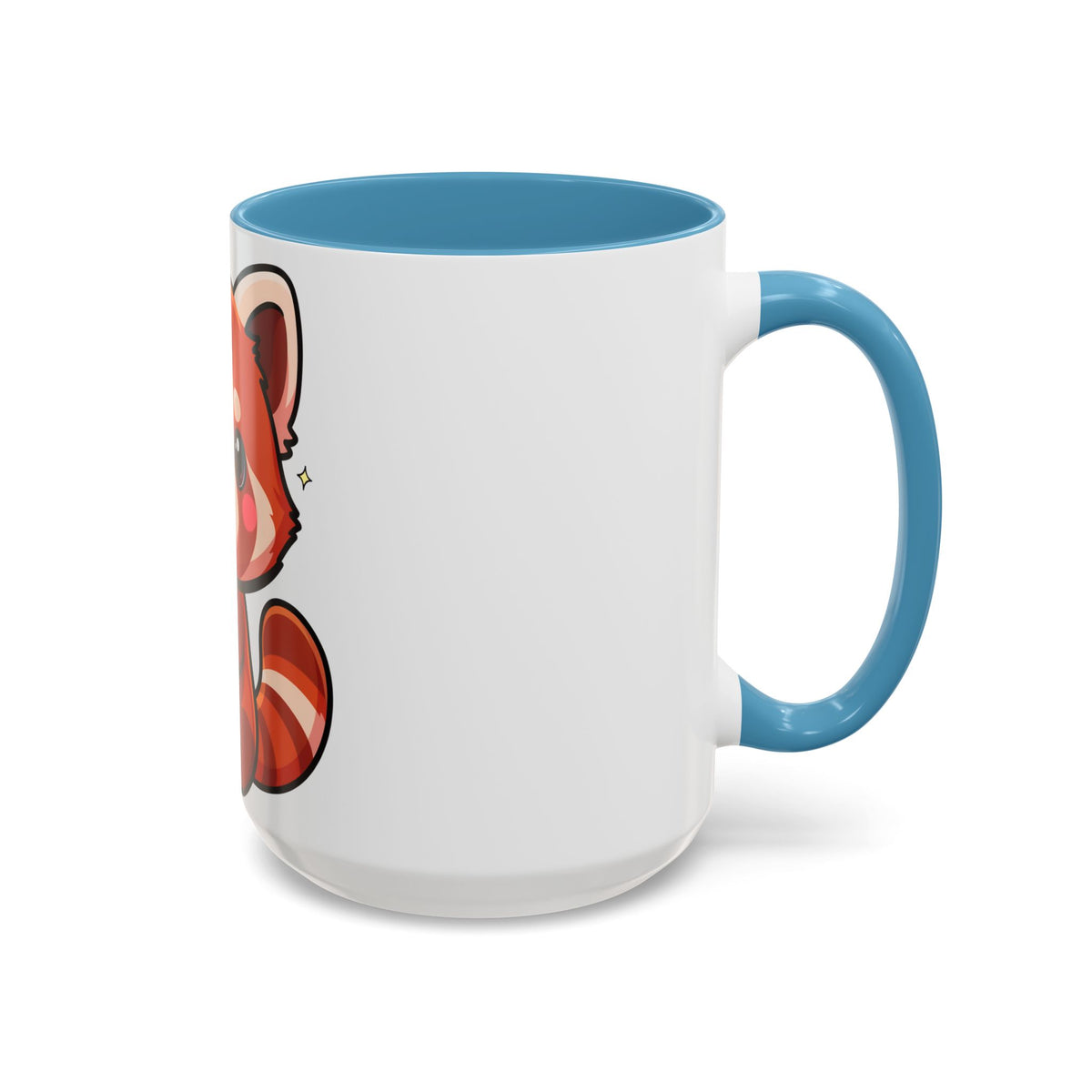 Kawaii Red Panda Accent Coffee Mug for Creative Days