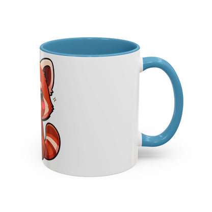 Kawaii Red Panda Accent Coffee Mug for Creative Days