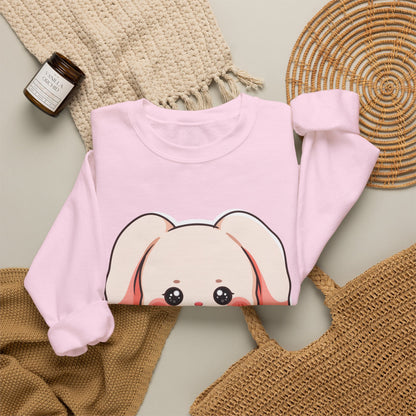 Kawaii Ramen Bunny Sweatshirt for Cute Foodie Fans