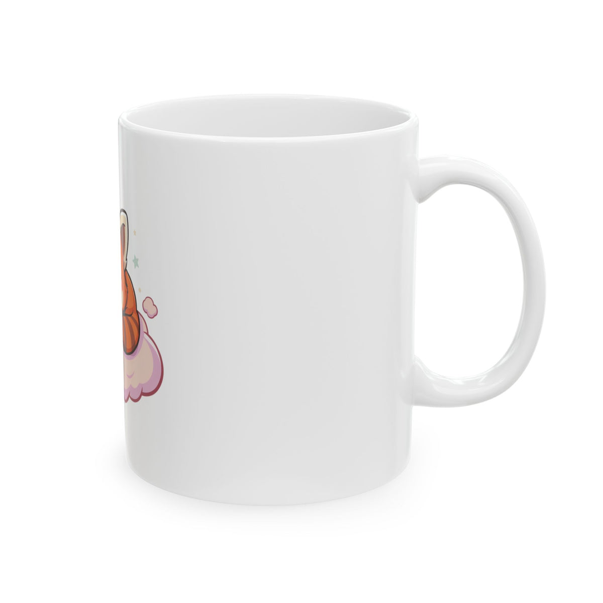 Cute Red Panda Mug, Kawaii Sleeping Animal Ceramic Cup