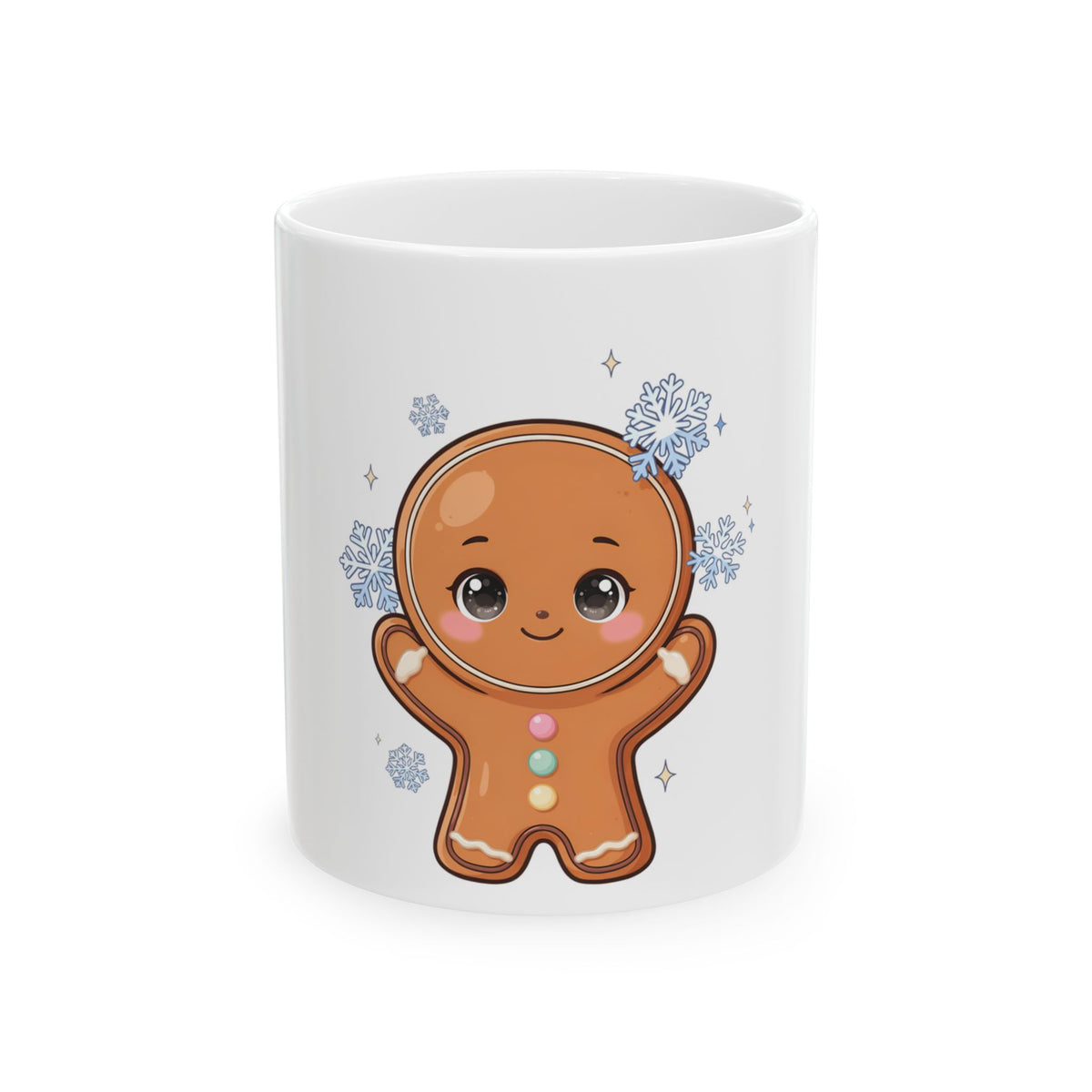 Gingerbread Man Mug for Cozy Winter Mornings