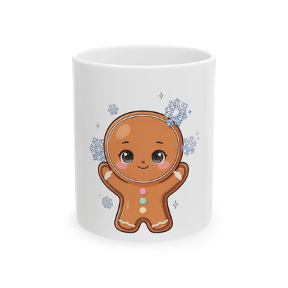 Gingerbread Man Mug for Cozy Winter Mornings
