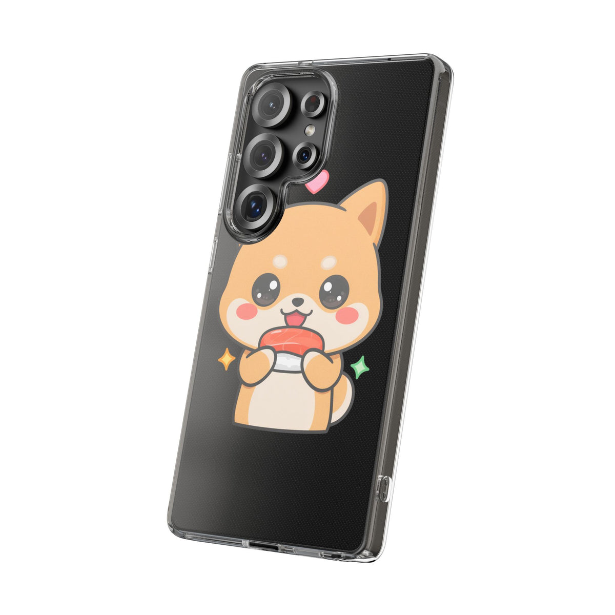 Kawaii Shiba Inu Phone Case for Sushi Lovers