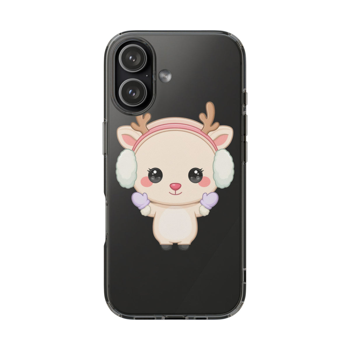 Kawaii Reindeer Phone Case for Cozy Cute Style