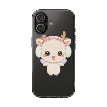 Kawaii Reindeer Phone Case for Cozy Cute Style