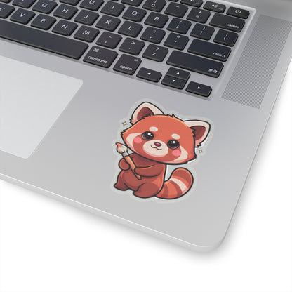 Kawaii Red Panda Sticker for Creative Decor