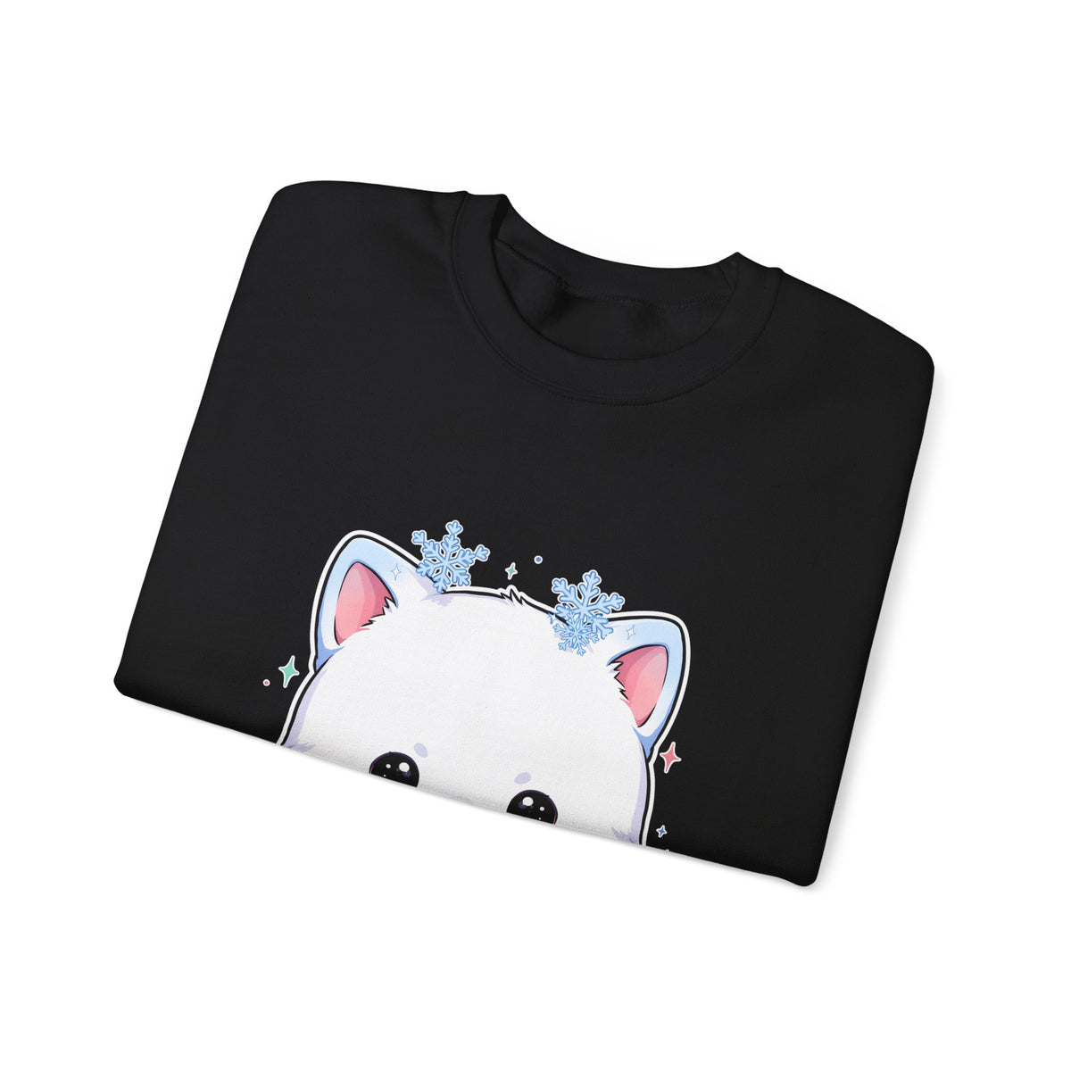 Kawaii Arctic Fox Sweatshirt for Cute Winter Animal Lovers