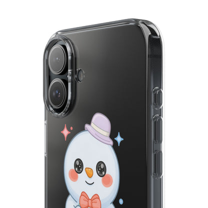 Kawaii Snowman Phone Case for Cheerful Winter Days