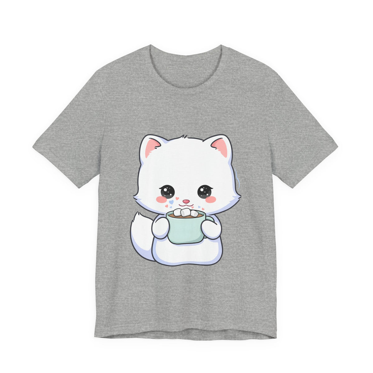 Kawaii Arctic Fox T-Shirt for Cozy Winter Gift Giving